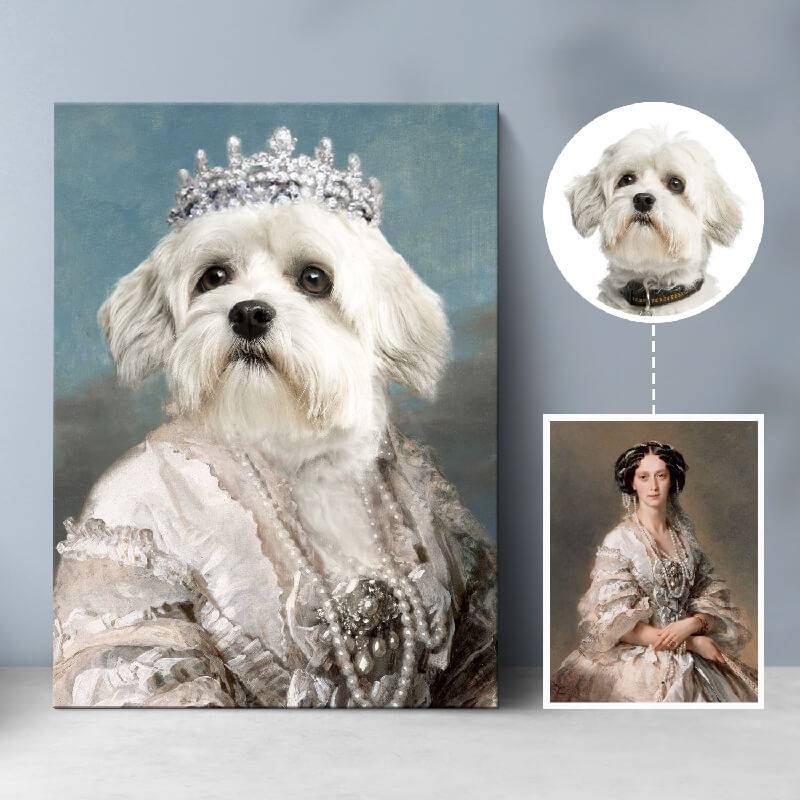 Fully Custom Pet Portrait Pet Art