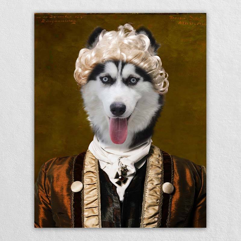 Statesman Vintage Dog Prints Cat Portraits Custom