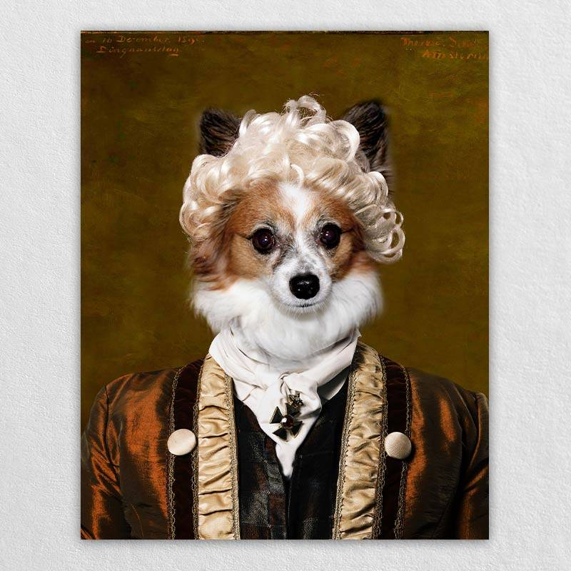 Statesman Vintage Dog Prints Cat Portraits Custom