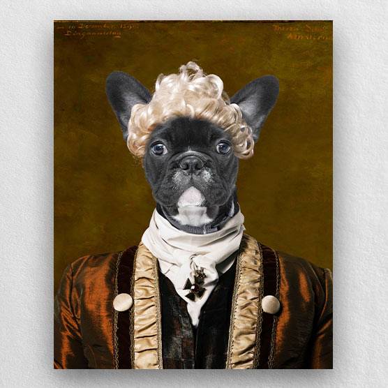 Statesman Vintage Dog Prints Cat Portraits Custom