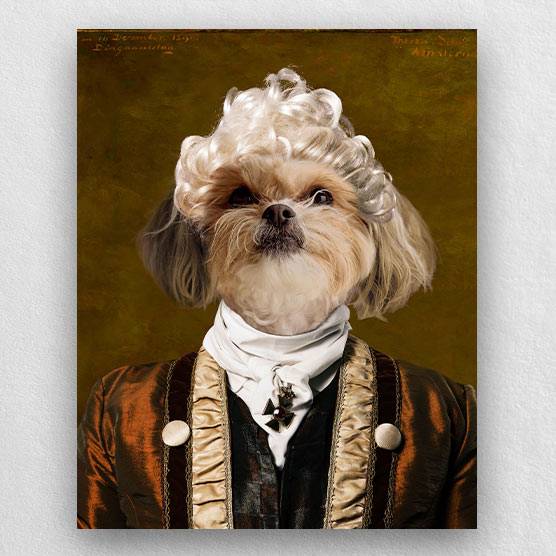 Statesman Vintage Dog Prints Cat Portraits Custom