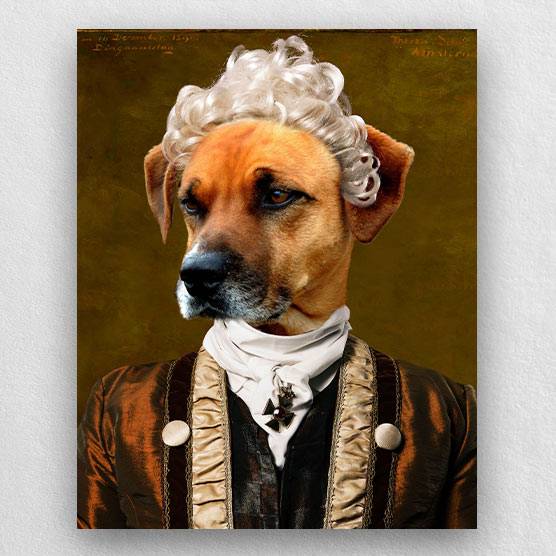 Statesman Vintage Dog Prints Cat Portraits Custom