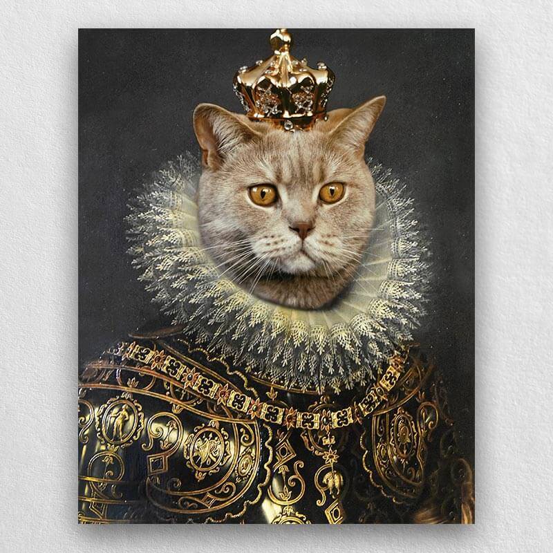 Archduke Regal Animal Portraits Paintings Of Pets In Costumes