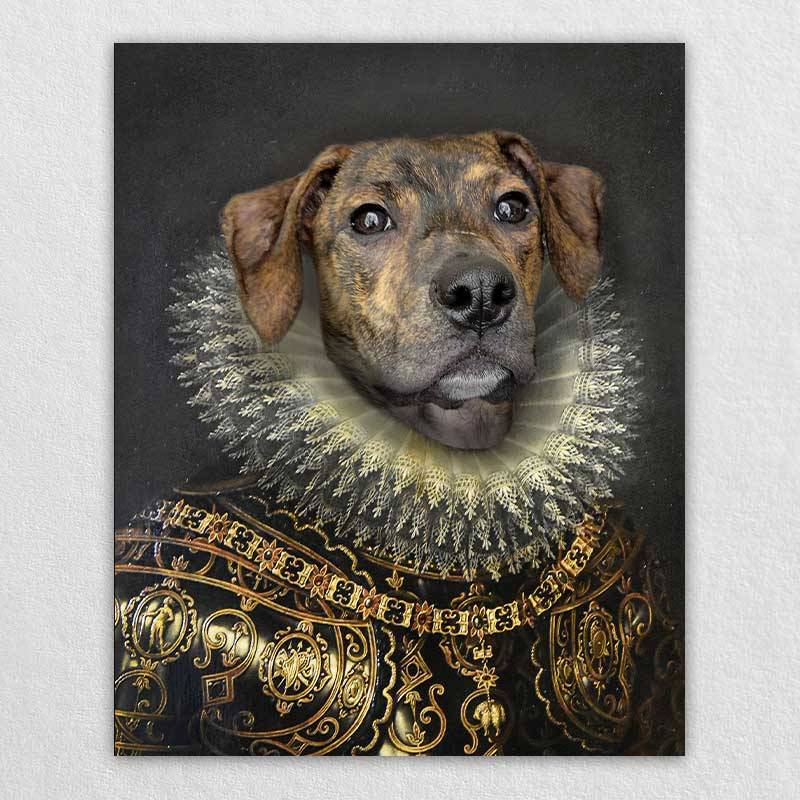 Archduke Regal Animal Portraits Paintings Of Pets In Costumes