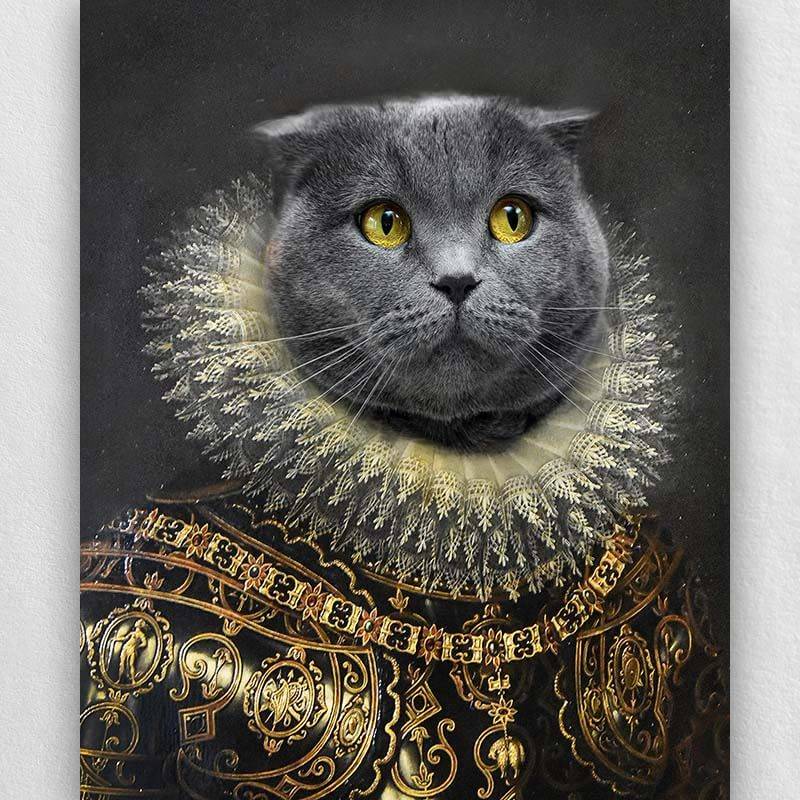 Archduke Regal Animal Portraits Paintings Of Pets In Costumes