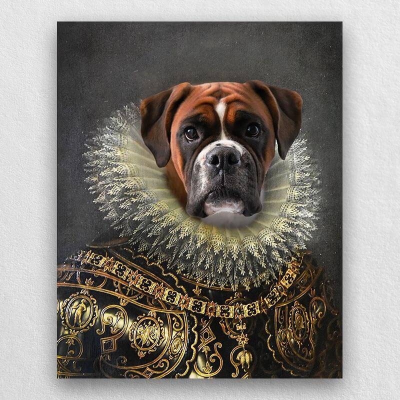 Archduke Regal Animal Portraits Paintings Of Pets In Costumes