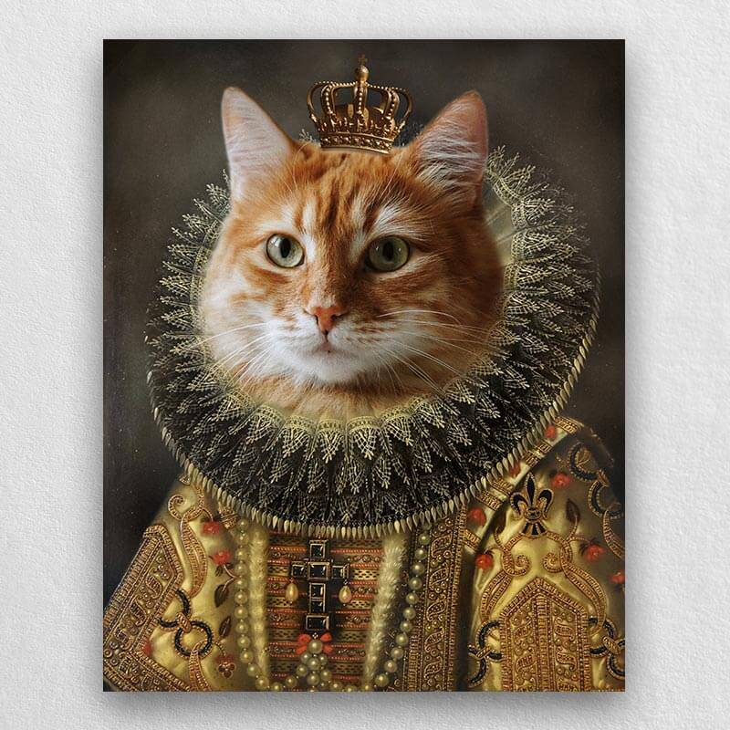 Ruff Renaissance Pet Portraits Pets Painting On Canvas