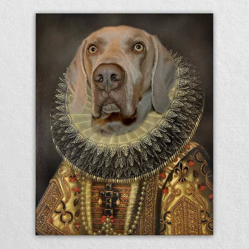 Ruff Renaissance Pet Portraits Pets Painting On Canvas