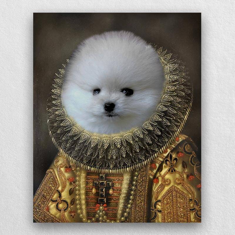 Ruff Renaissance Pet Portraits Pets Painting On Canvas