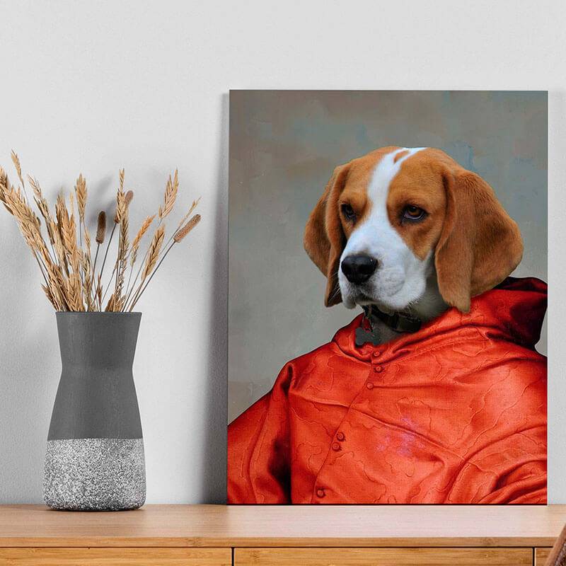 Cardinal Historical Pet Portraits Custom Pet Oil Paintings