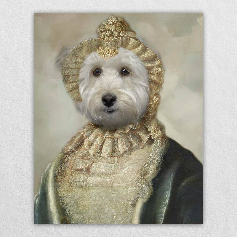 Duchess Royal Pet Portrait Painting Animal Photo Portraits