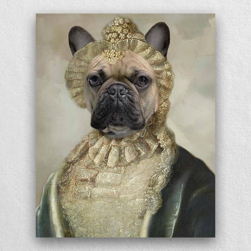 Duchess Royal Pet Portrait Painting Animal Photo Portraits