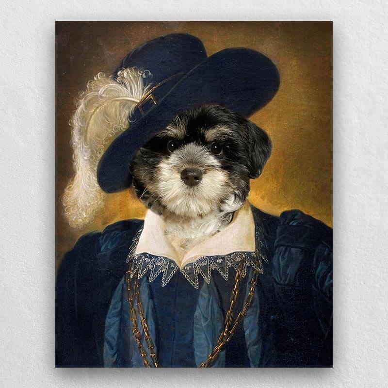 King Of Poland Dog King Portrait Fine Art Pet Portraits