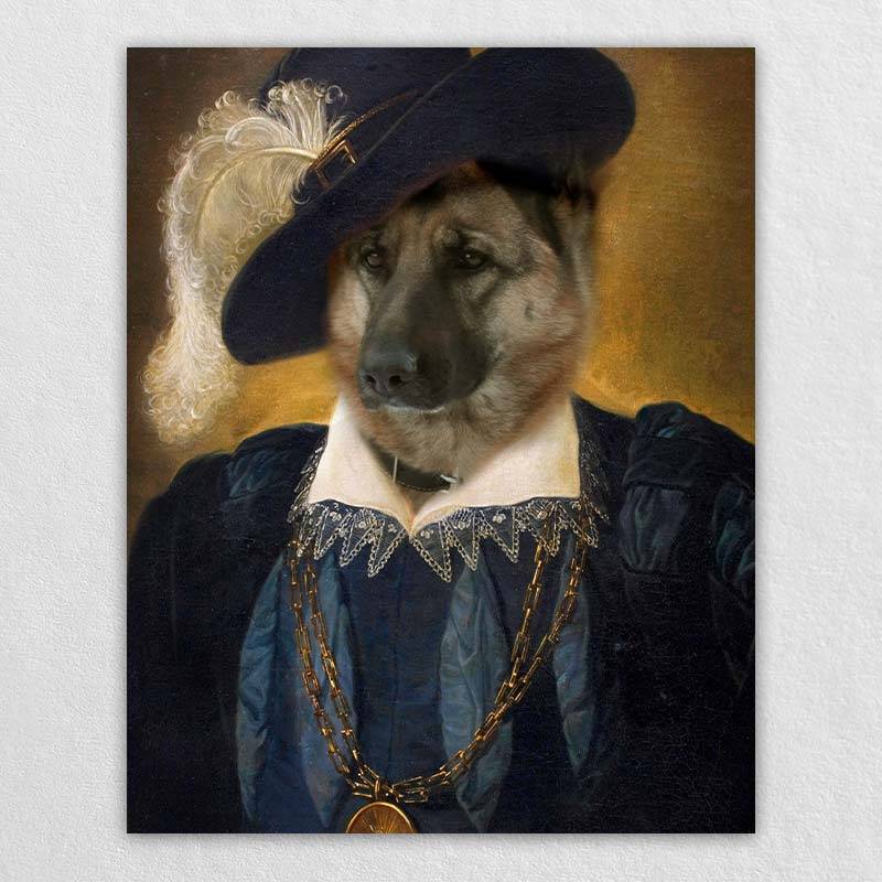 King Of Poland Dog King Portrait Fine Art Pet Portraits