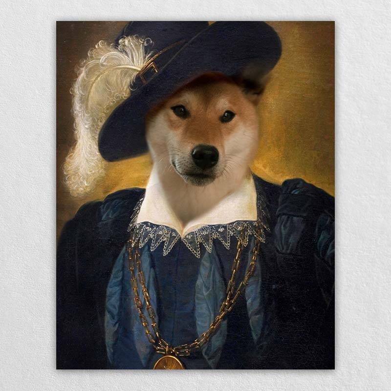 King Of Poland Dog King Portrait Fine Art Pet Portraits