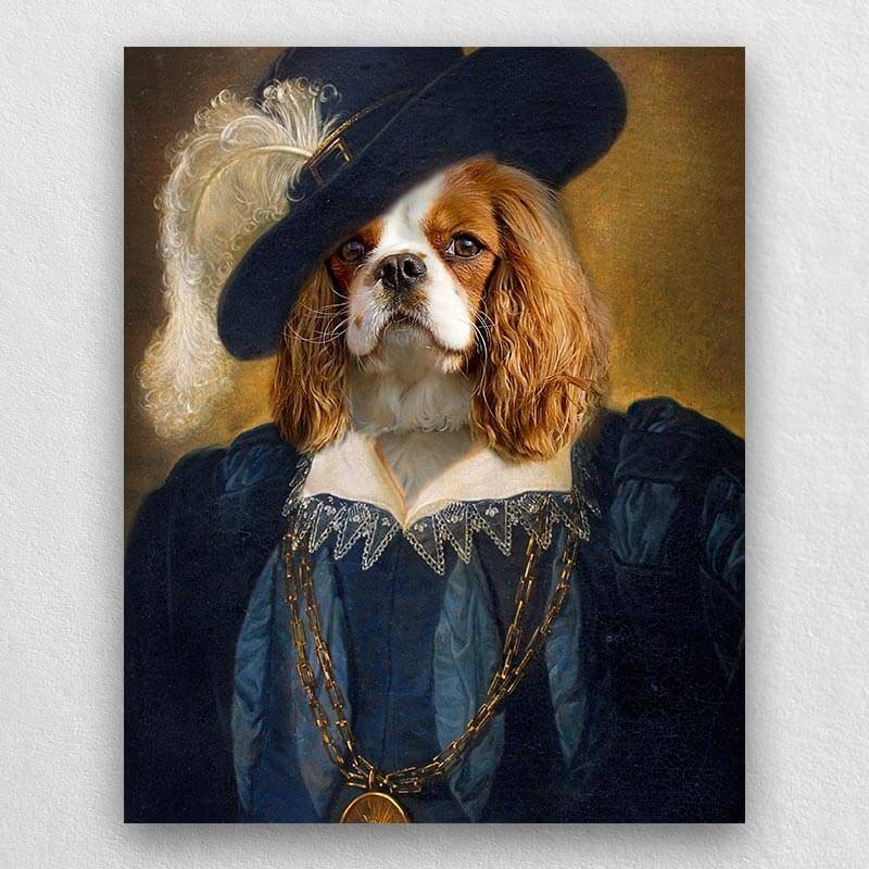 King Of Poland Dog King Portrait Fine Art Pet Portraits