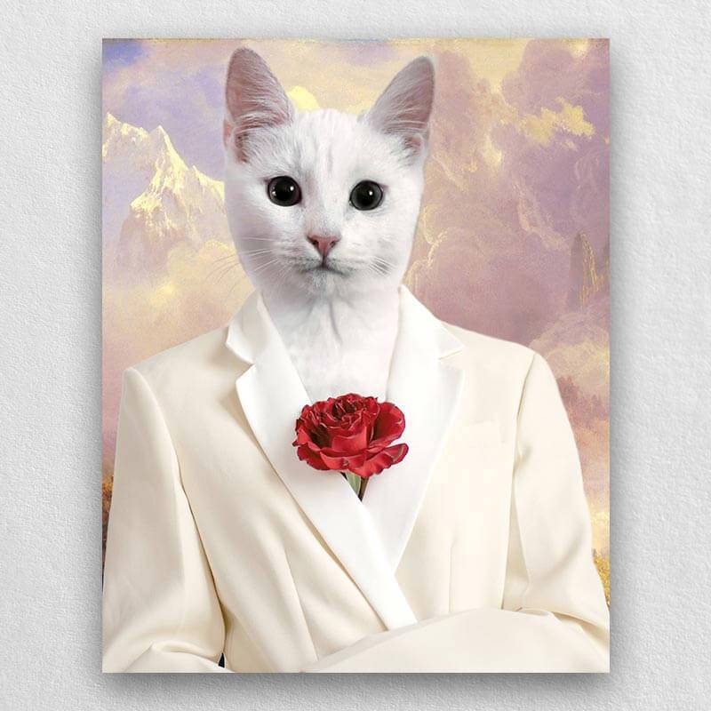 Custom Funny Pet Portraits Modern Pet Art