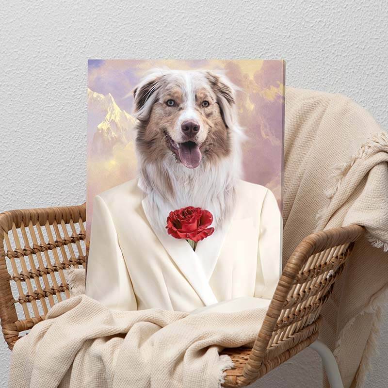 Custom Funny Pet Portraits Modern Pet Art