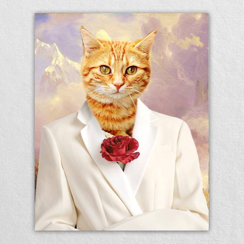 Custom Funny Pet Portraits Modern Pet Art