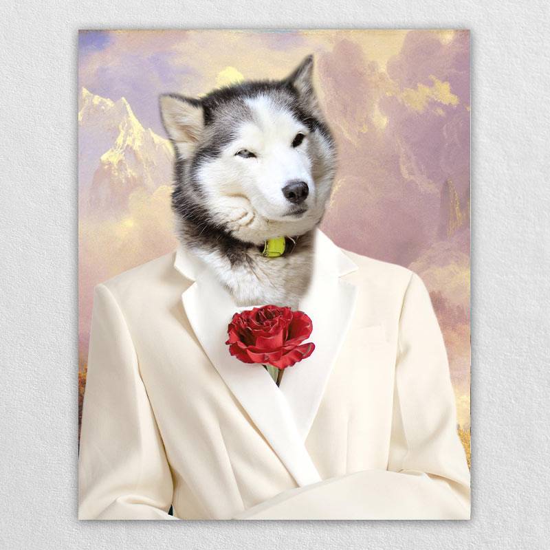 Custom Funny Pet Portraits Modern Pet Art