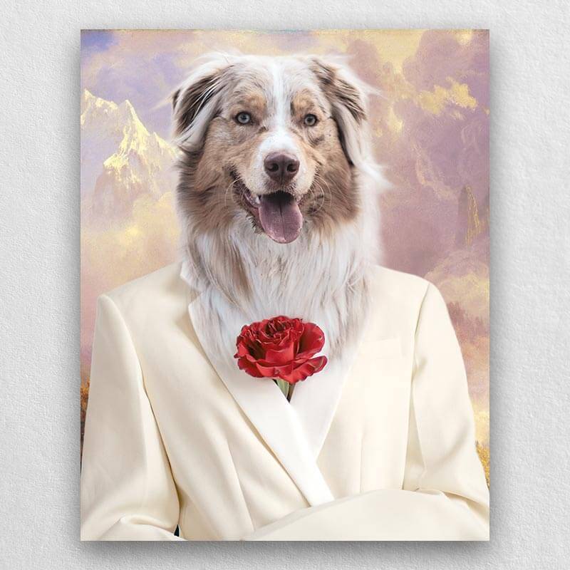 Custom Funny Pet Portraits Modern Pet Art