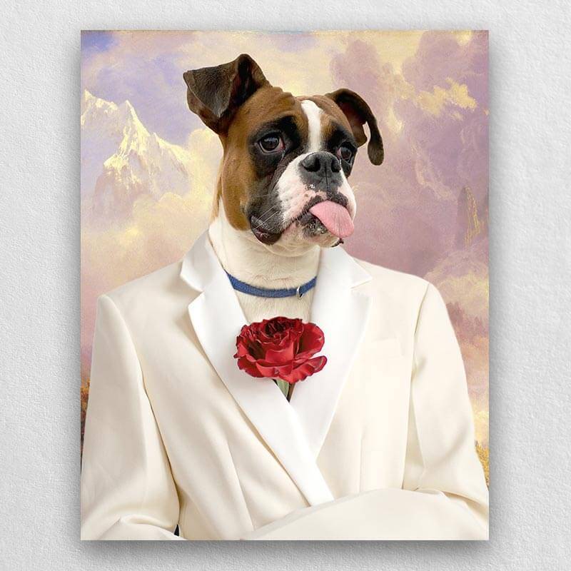 Custom Funny Pet Portraits Modern Pet Art