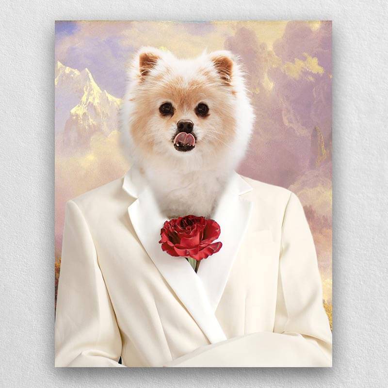 Custom Funny Pet Portraits Modern Pet Art