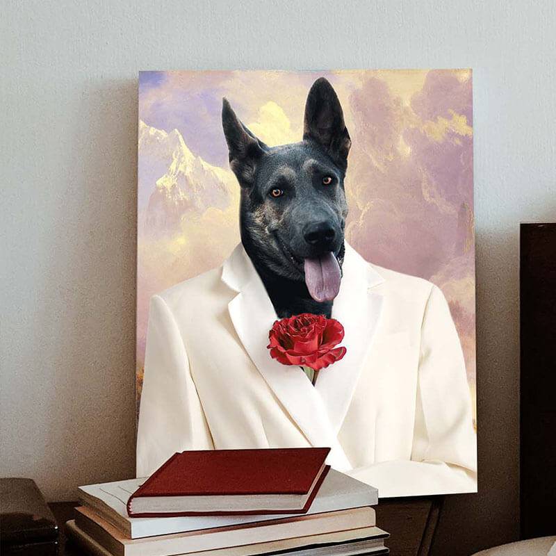 Custom Funny Pet Portraits Modern Pet Art