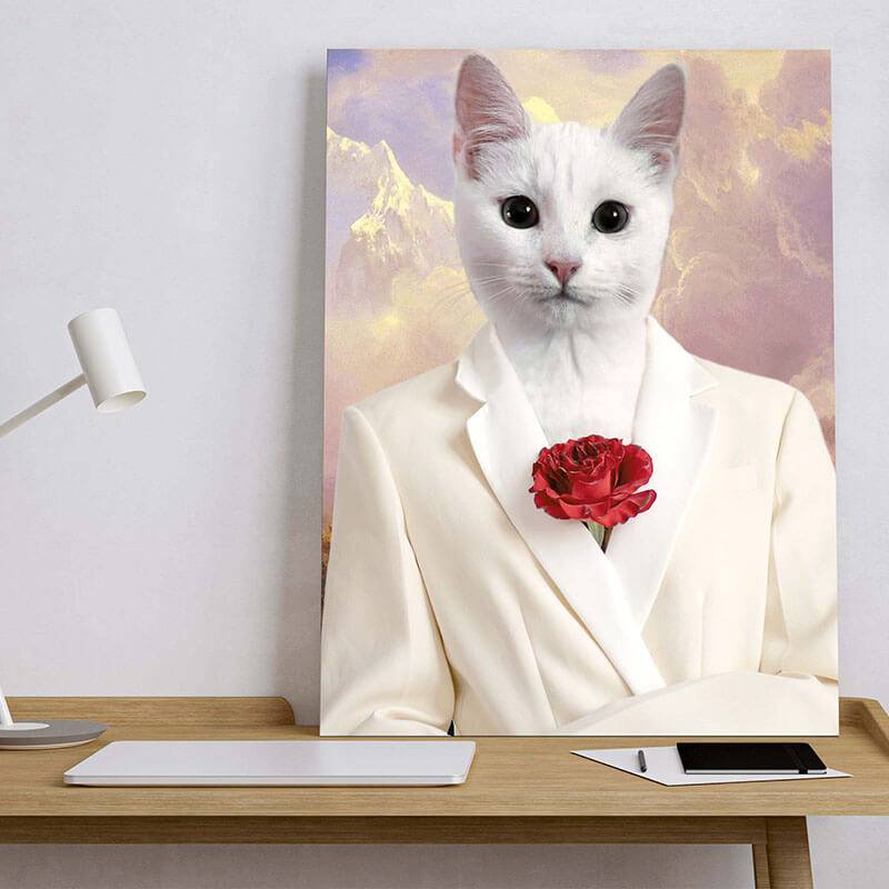 Custom Funny Pet Portraits Modern Pet Art