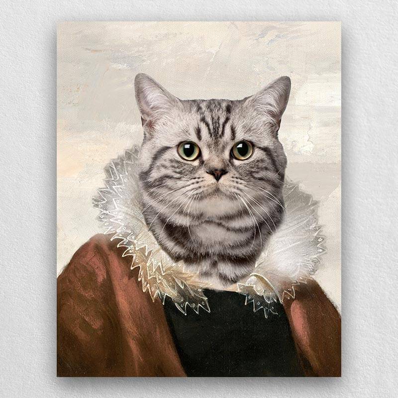 Vintage Dog Portraits Cat Human Portrait Artly Pet Portraits