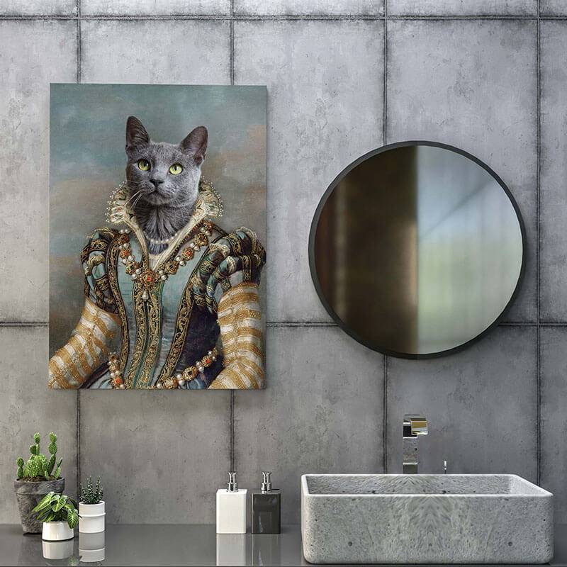 Royalty Dog Portraits Cat Portrait Renaissance