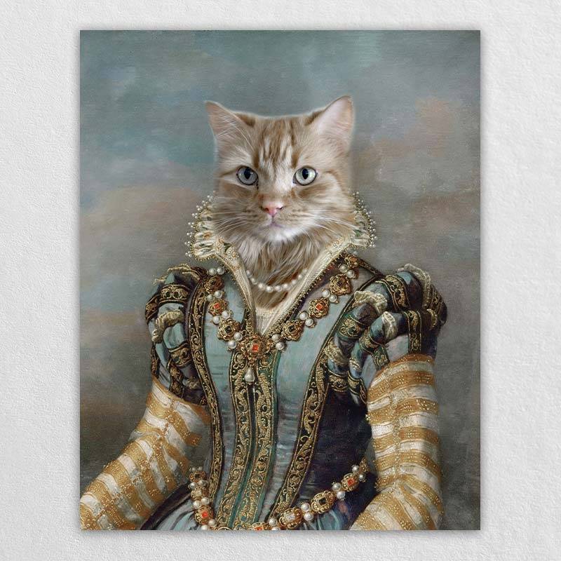 Royalty Dog Portraits Cat Portrait Renaissance