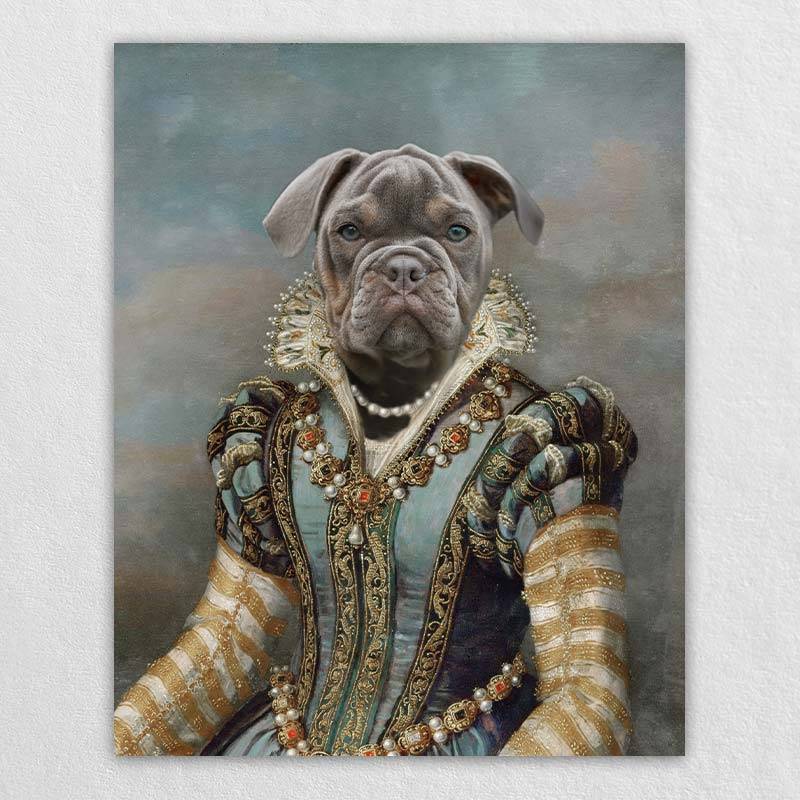 Royalty Dog Portraits Cat Portrait Renaissance