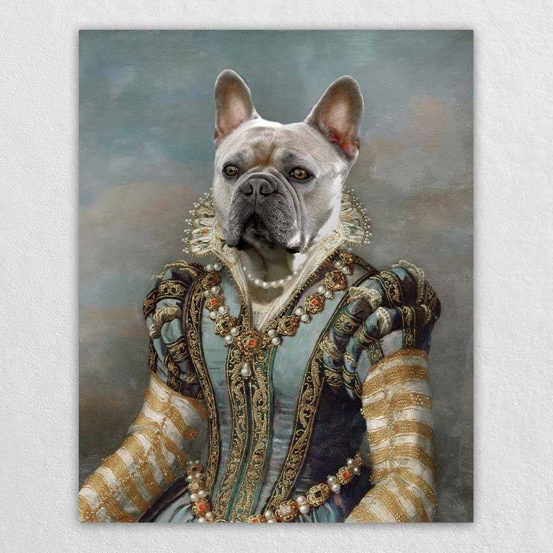 Royalty Dog Portraits Cat Portrait Renaissance