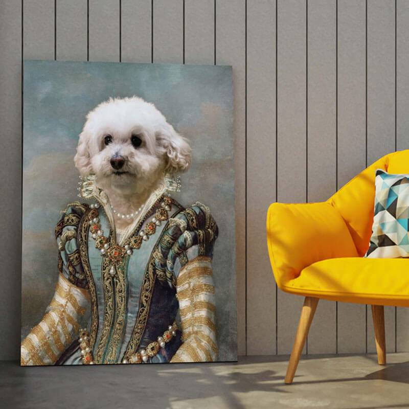 Royalty Dog Portraits Cat Portrait Renaissance