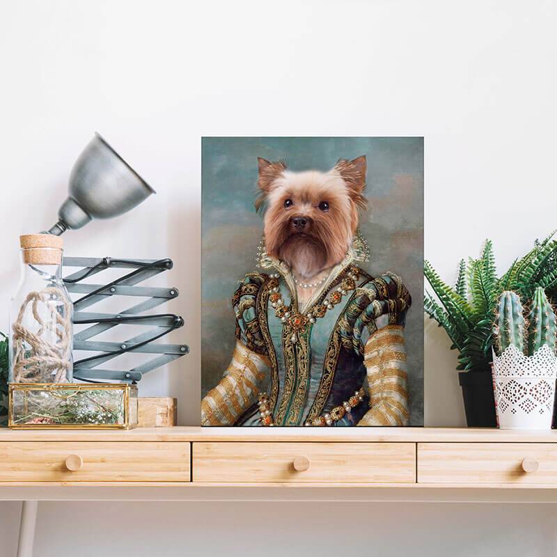 Royalty Dog Portraits Cat Portrait Renaissance