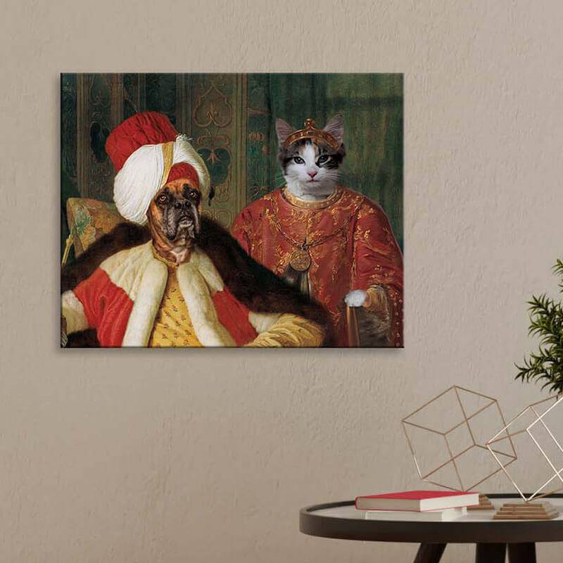 Ambassador And Kings Medieval Pet Art Portraits