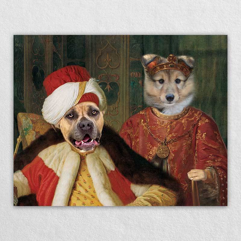 Ambassador And Kings Medieval Pet Art Portraits