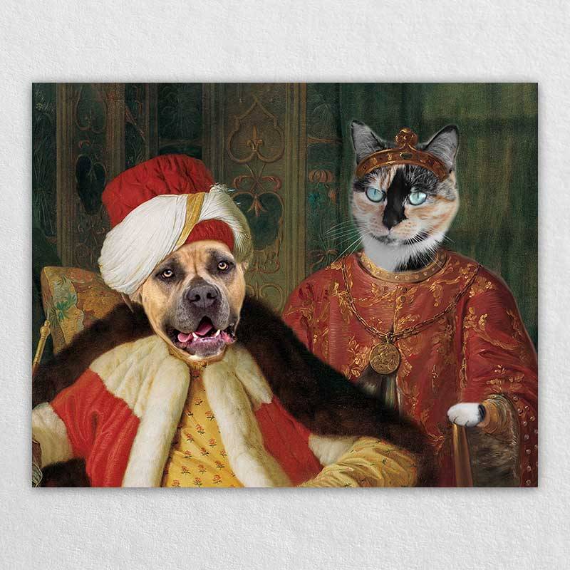 Ambassador And Kings Medieval Pet Art Portraits