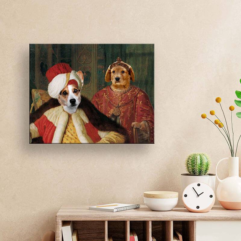 Ambassador And Kings Medieval Pet Art Portraits