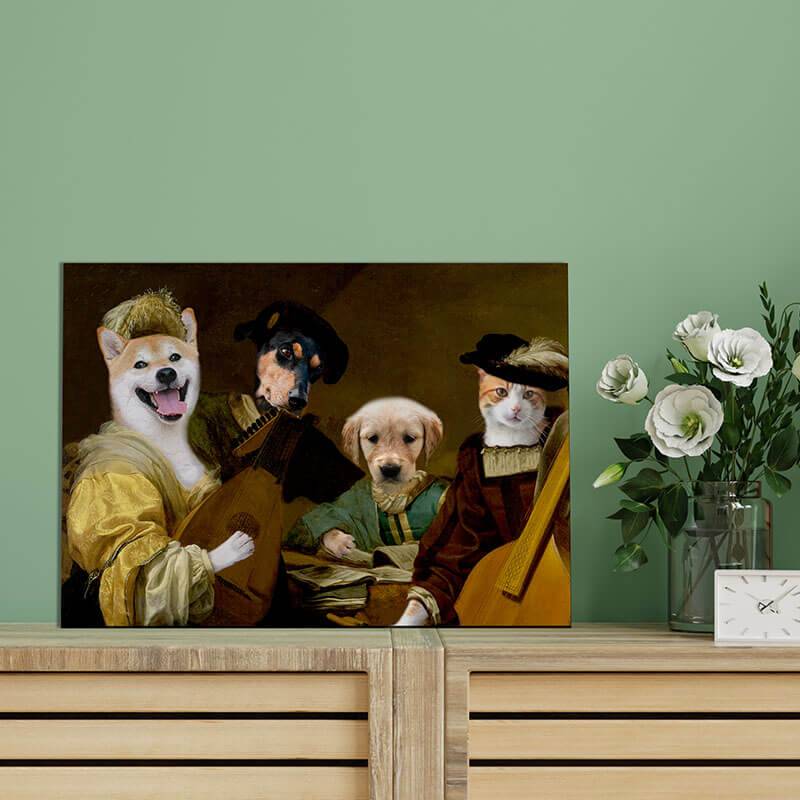 Musicians Pet Portraits Historical Pet Pictures