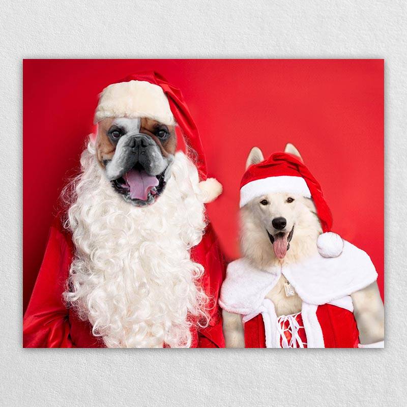 Christmas Pet Portraits In Costume