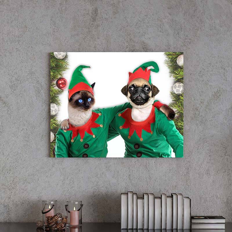 Pet Portraits Personalised Christmas Decorations