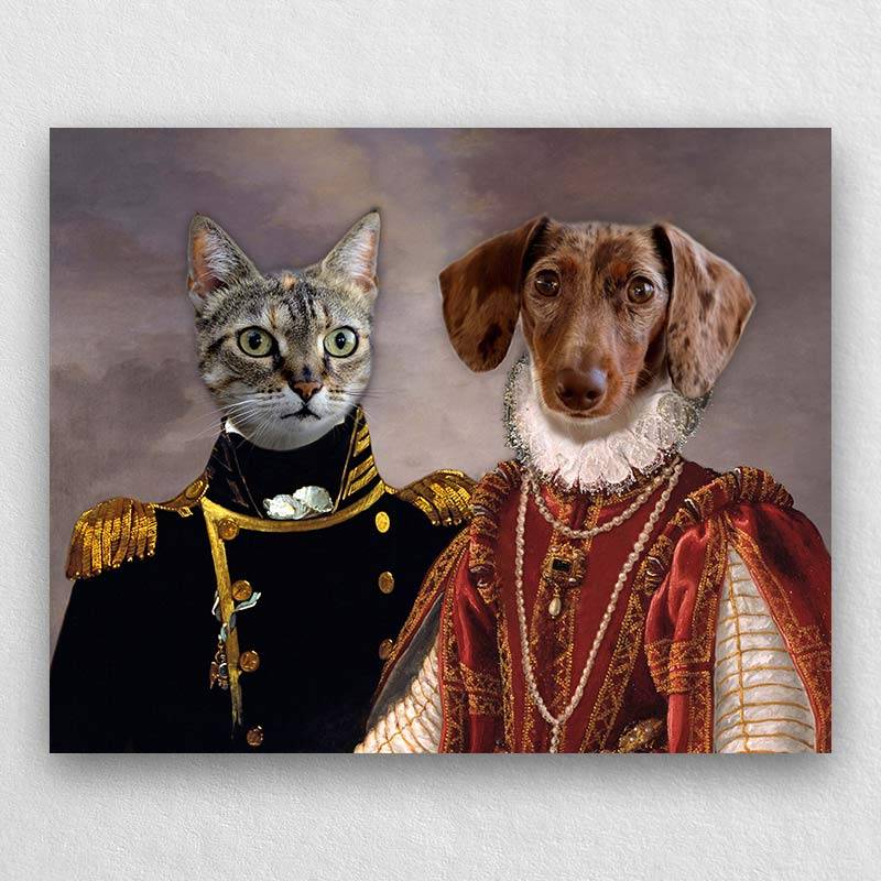 Royalty Renaissance Animal Portraits