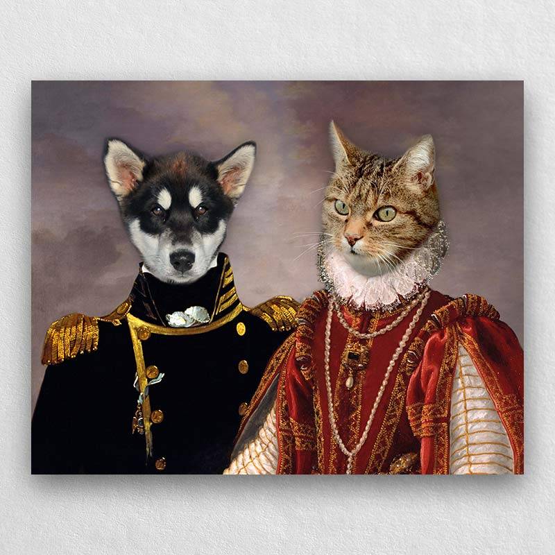 Royalty Renaissance Animal Portraits