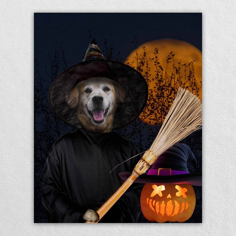 Halloween Fancy Animal Portraits Pet Into Painting