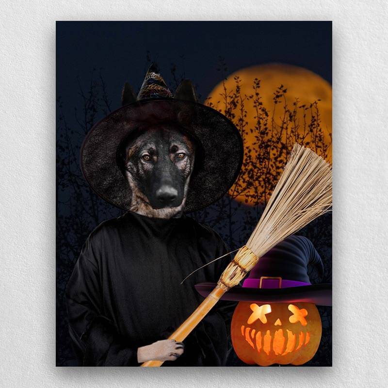 Halloween Fancy Animal Portraits Pet Into Painting