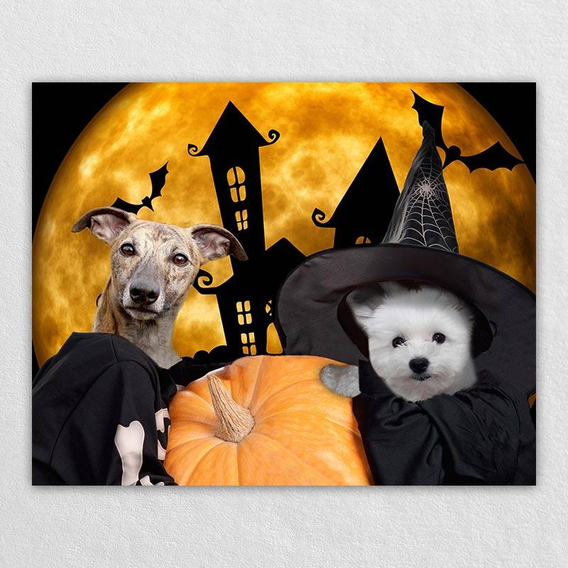 Creative Pet Portraits Halloween Gift Ideas