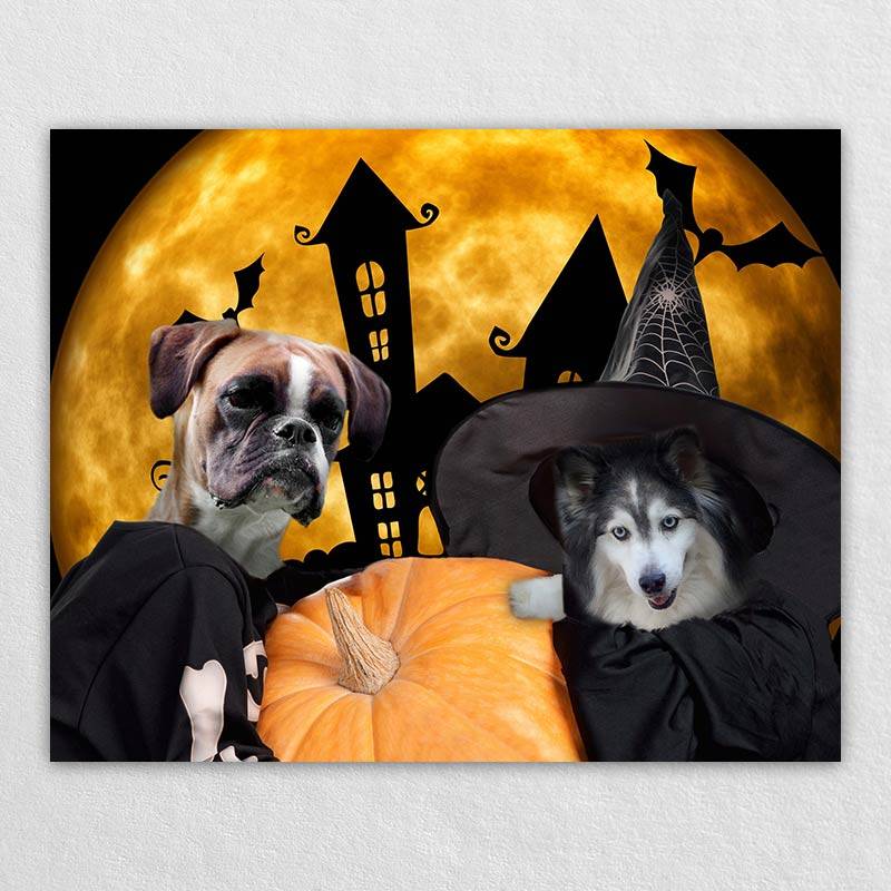 Creative Pet Portraits Halloween Gift Ideas