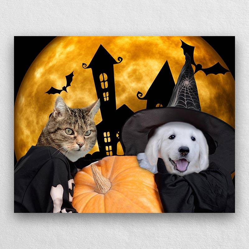 Creative Pet Portraits Halloween Gift Ideas